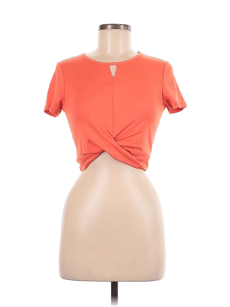 Zyia Active Orange Short Sleeve T-Shirt Size M - photo 1