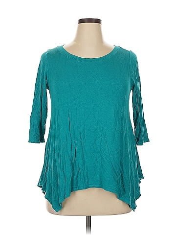 Green Envelope 3/4 Sleeve T-Shirt (view 1)