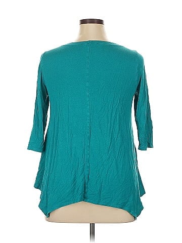 Green Envelope 3/4 Sleeve T-Shirt (view 2)