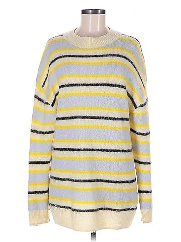 Acne Studios Fluffy Alpaca-blend Mockneck Sweater (view 1)