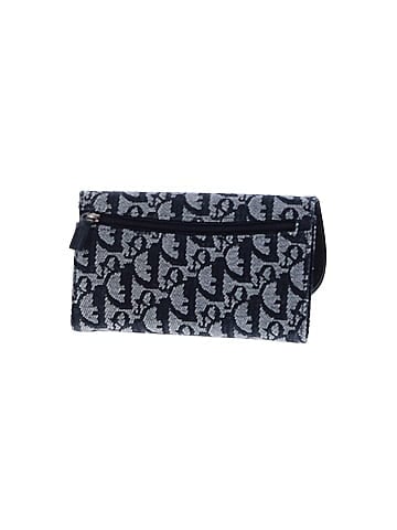 Christian Dior Canvas Diorissimo Saddle Flap Wallet (view 2)