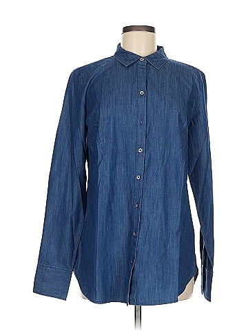 Ann Taylor Long Sleeve Button-Down Shirt (view 1)