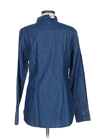 Ann Taylor Long Sleeve Button-Down Shirt (view 2)