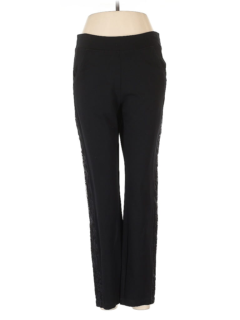 Belle By Kim Gravel Black Active Pants Size 8 - photo 1