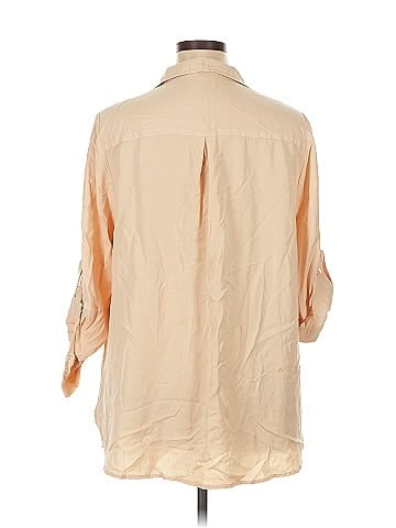 Velvet Heart 3/4 Sleeve Button-Down Shirt (view 2)