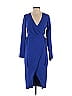 Pinko 100% Polyester Blue Cocktail Dress Size EU (IT) 38 / US 2 - photo 1