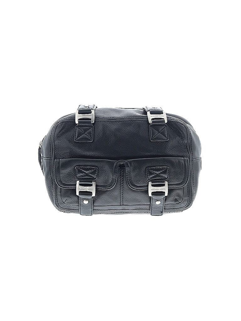 MICHAEL Michael Kors 100% Leather Black Leather Shoulder Bag One size - photo 1