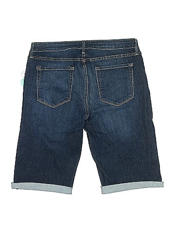 Just Black Denim Shorts (view 2)
