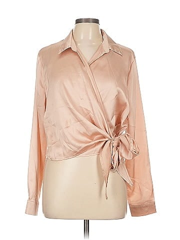 Missguided Long Sleeve Blouse (view 1)