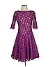 ML Monique Lhuillier Purple Cocktail Dress Size XXS - photo 1