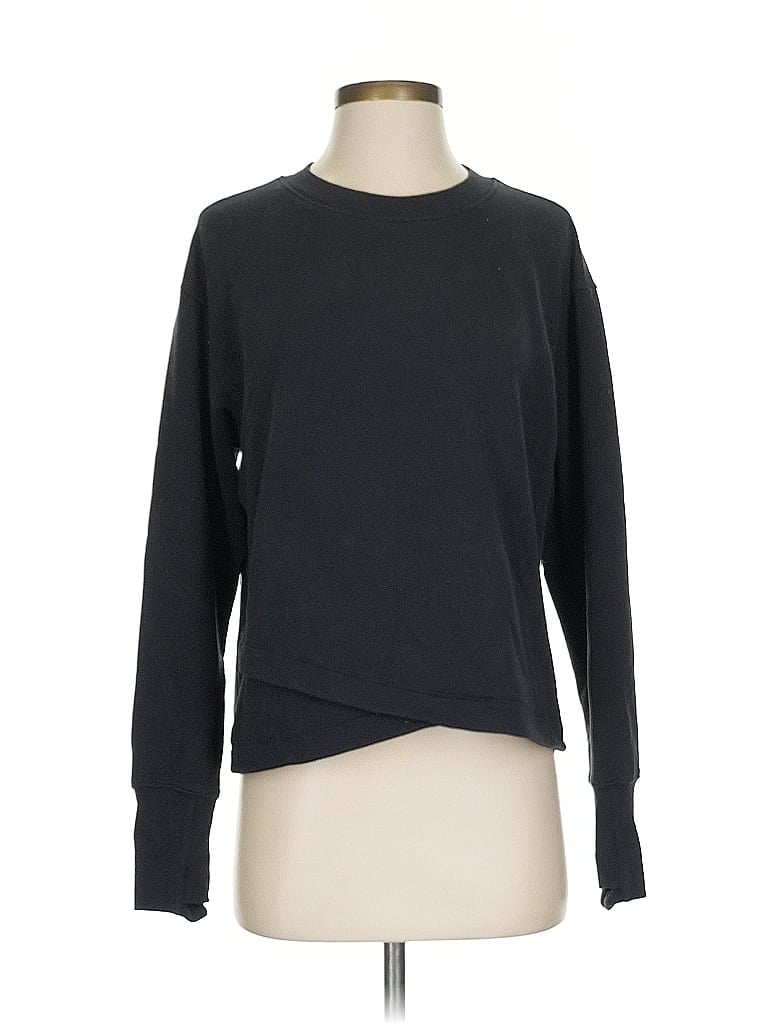 Pre-owned Athleta Sweatshirt In Black