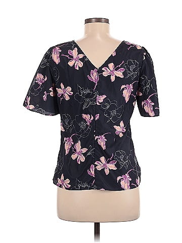 Club Monaco Short Sleeve Blouse (view 2)