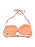 Xhilaration Solid Orange Swimsuit Top Size L - photo 2