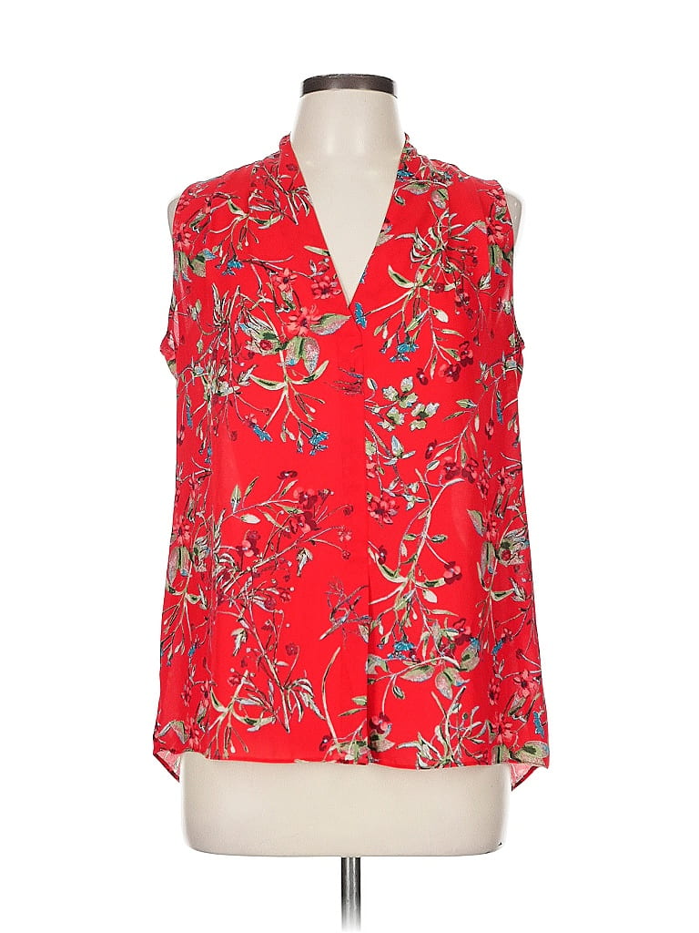 Rose + Olive 100% Polyester Red Tank Top Size M - photo 1