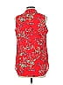 Rose + Olive 100% Polyester Red Tank Top Size M - photo 2