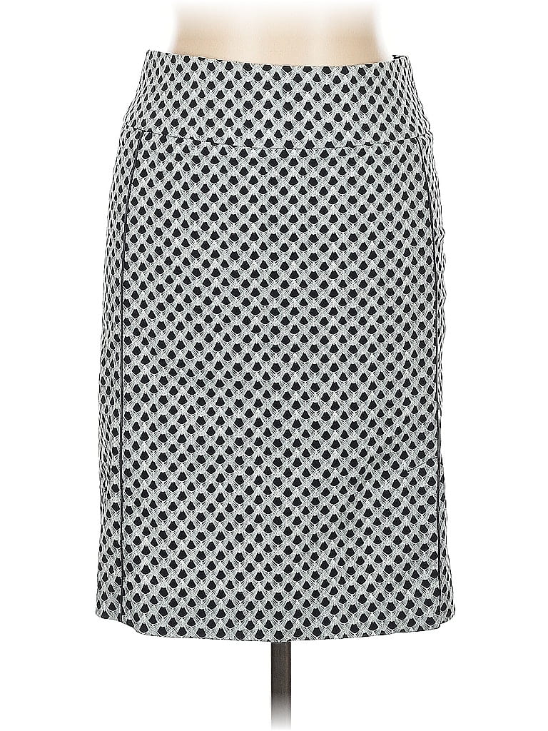 Pre-owned Margaret M Casual Skirt In Gray