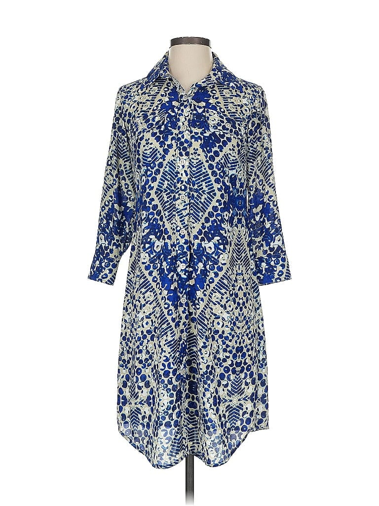 Click to view more detailed imagery on our partner's website Pre-owned Cabi Casual Dress In Blue