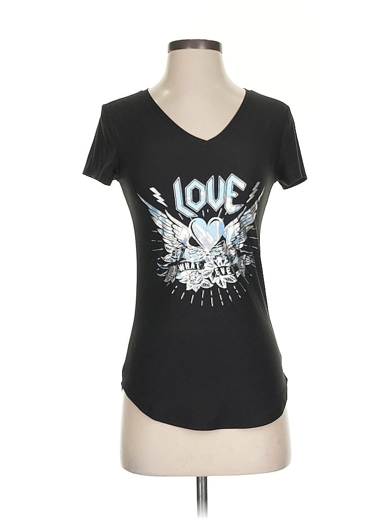 Pre-owned No Boundaries Short Sleeve T-shirt In Black