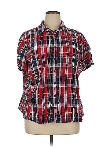 Liz & Me Short Sleeve Button-Down Shirt (view 1)