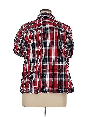 Liz & Me Short Sleeve Button-Down Shirt (view 2)