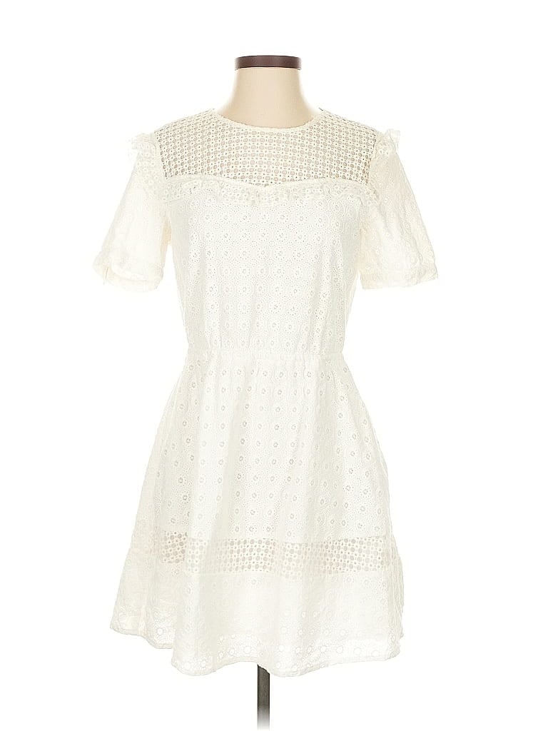 Pre-owned Rebecca Minkoff Casual Dress In White