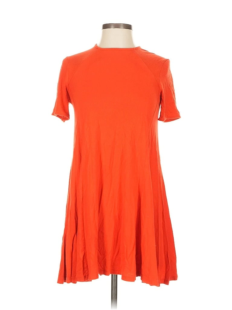 Pre-owned Trafaluc By Zara Casual Dress In Orange