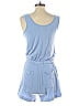 Lou & Grey for LOFT 100% Rayon Solid Blue Romper Size XS - photo 2