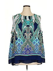 Rose + Olive Sleeveless Blouse