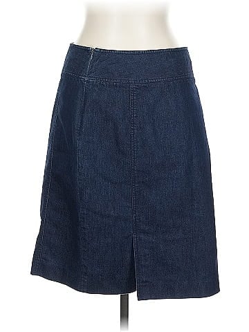 Chaus Denim Skirt (view 2)