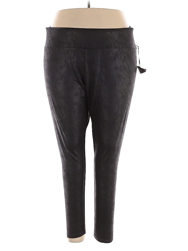 Pre-owned Ava & Viv Casual Pants In Black