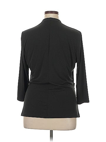 New York & Company 3/4 Sleeve Top (view 2)