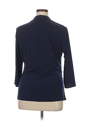 New York & Company 3/4 Sleeve Top (view 2)