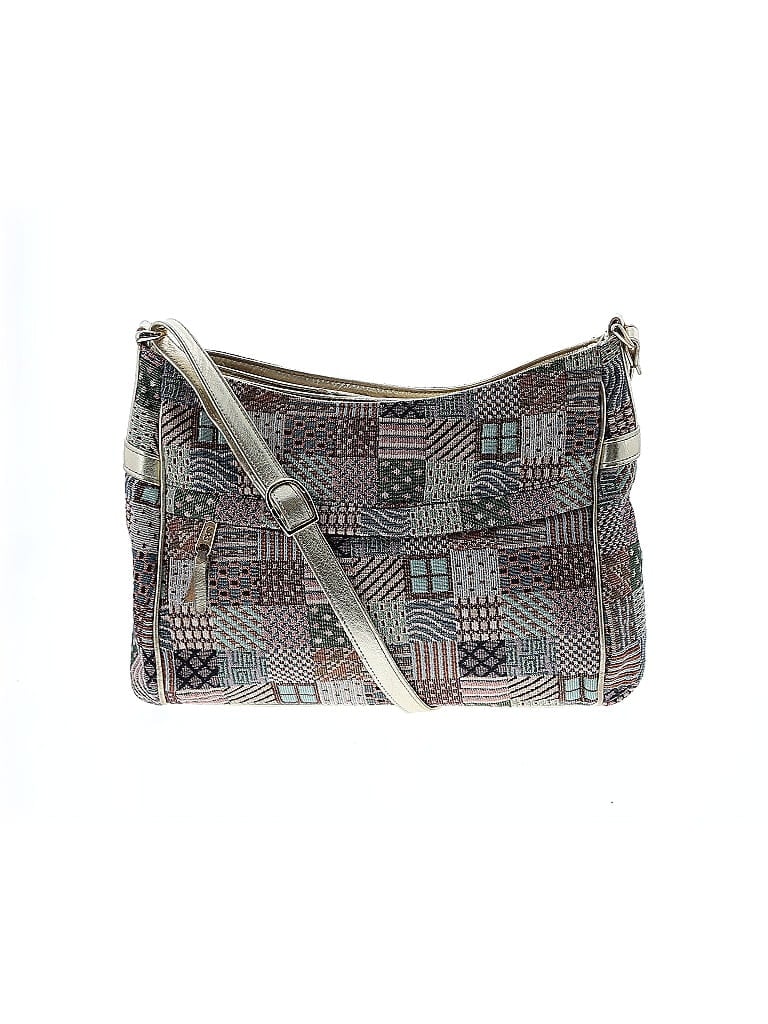 SAS Tweed Gray Gold Shoulder Bag One size - photo 1