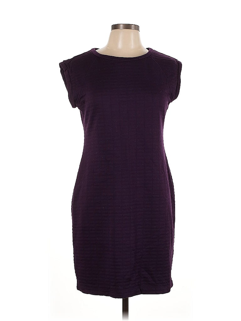 Pre-owned Sharagano Casual Dress In Purple