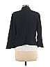 Ann Taylor Factory 100% Polyester Black Kimono Size L - photo 2