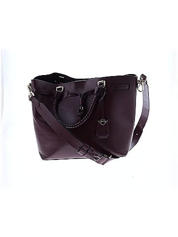 Michael Kors Leather Bucket Bag (view 1)