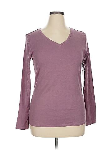 Liz Claiborne 3/4 Sleeve T-Shirt (view 1)