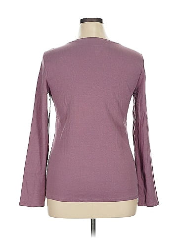 Liz Claiborne 3/4 Sleeve T-Shirt (view 2)