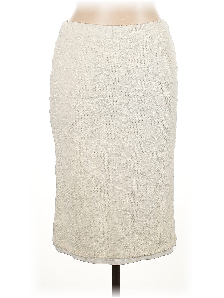 Chelsea28 Ivory Formal Skirt Size L - photo 1
