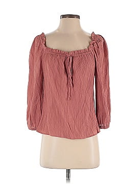 All In Favor 3/4 Sleeve Blouse