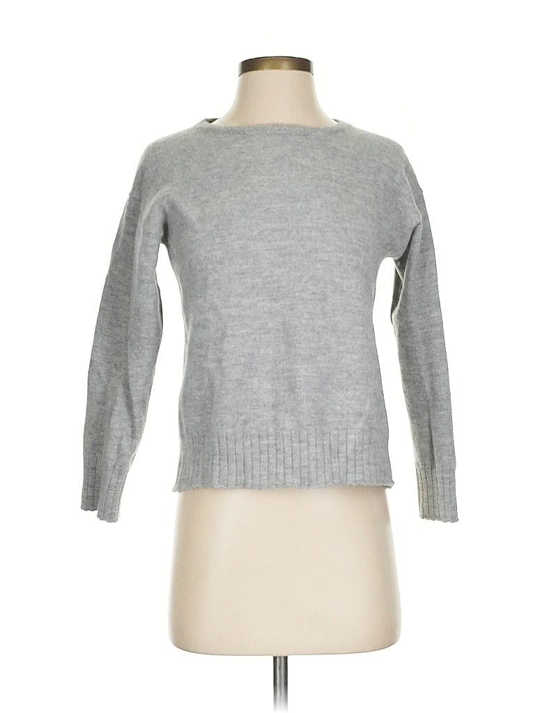 Nili Lotan Gray Wool Sweater Size XS - photo 1