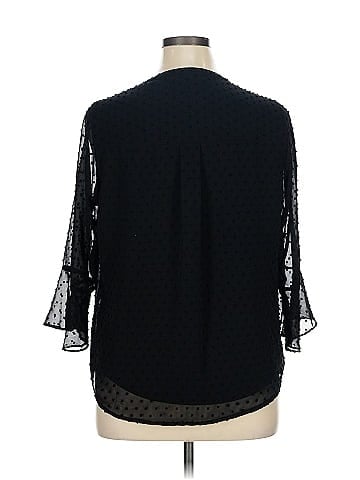 Style&Co 3/4 Sleeve Blouse (view 2)