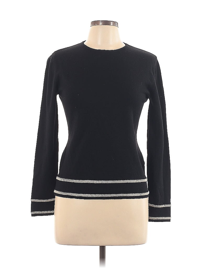 Max Mara Black Wool Pullover Sweater Size L - photo 1