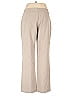 STUDIO by Tahari-Levine Solid Tan Casual Pants Size 10 (petite) - photo 2