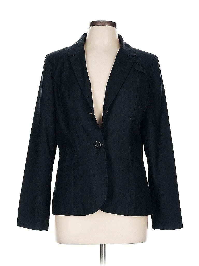 Pre-owned Merona Blazer Jacket In Black