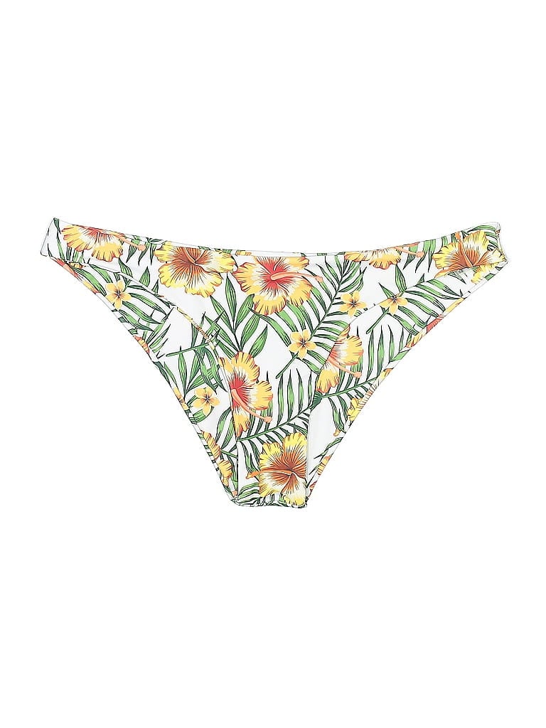 Zaful Tropical Yellow Swimsuit Bottoms Size L - photo 1