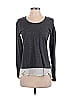 G.H. Bass & Co. 100% Polyester Gray Long Sleeve Top Size S - photo 1