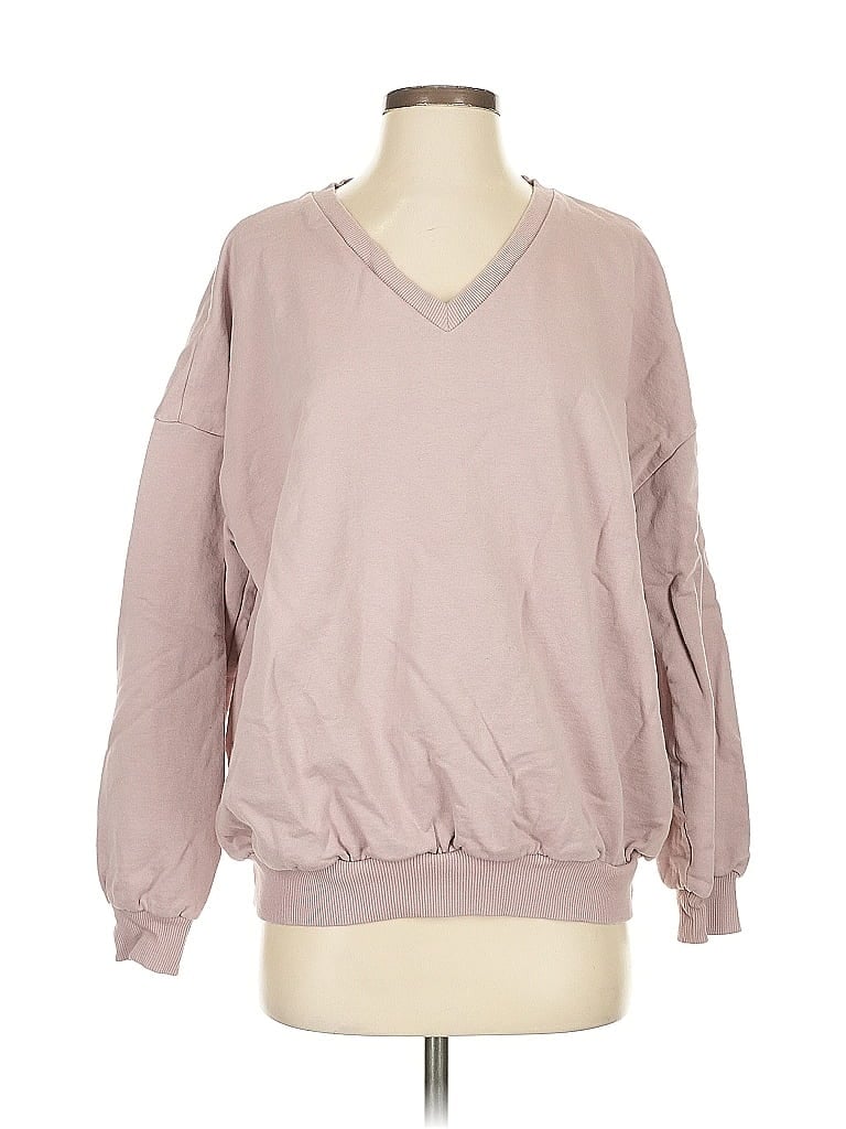Pre-owned Asos Design Sweatshirt In Pink