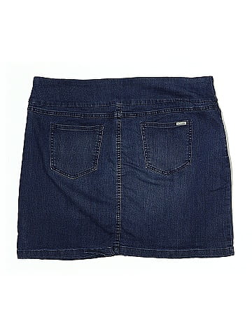 S.C. & Co. Denim Skirt (view 2)