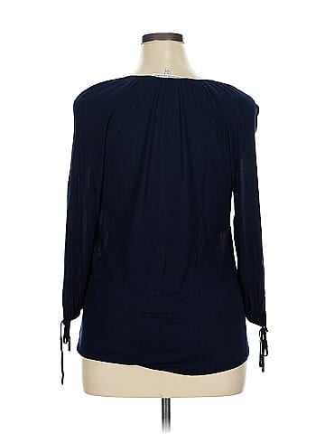 Collective Concepts 3/4 Sleeve Blouse (view 2)